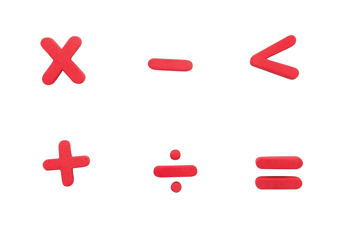 giant stampers math signs set of 6 - PT02