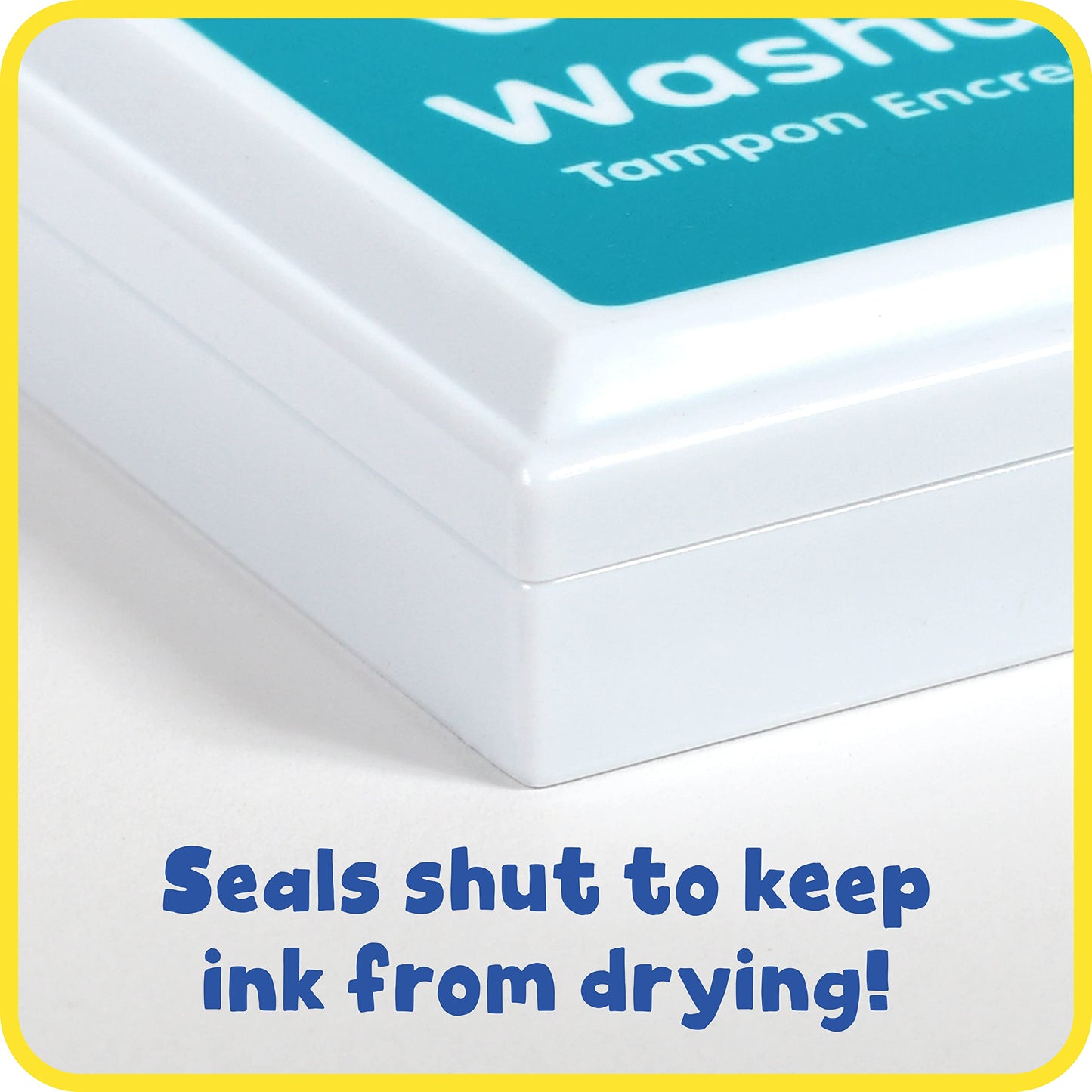 ready 2 learn washable stamp pad turquoise - PT07