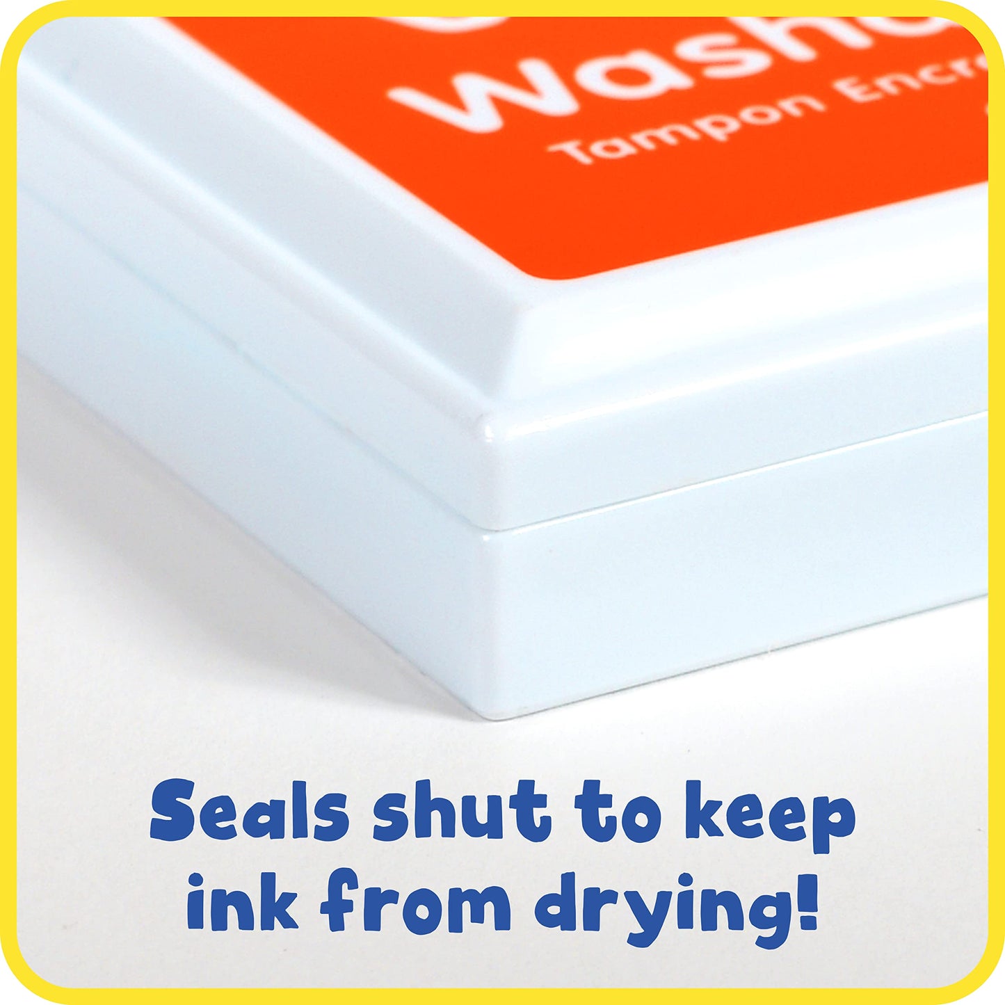 ready 2 learn washable stamp pad orange - PT07
