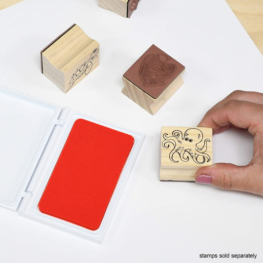 ready 2 learn washable stamp pad orange - PT01