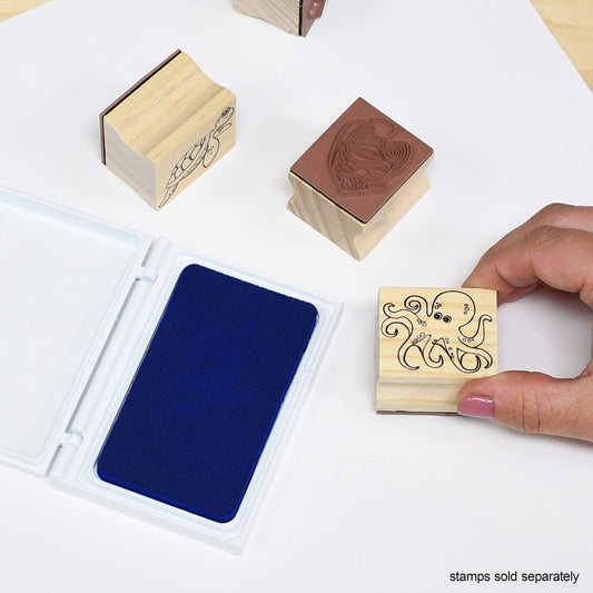 ready 2 learn scented stamp pad blueberry blue - PT01