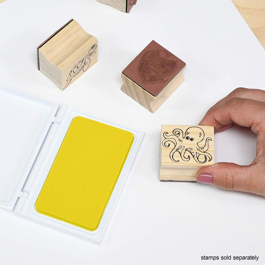 ready 2 learn washable stamp pad yellow - PT01