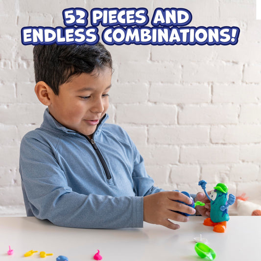 dough character accessories set of 52 - PT01