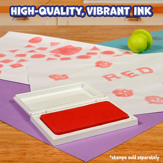 ready 2 learn washable stamp pad red - PT01