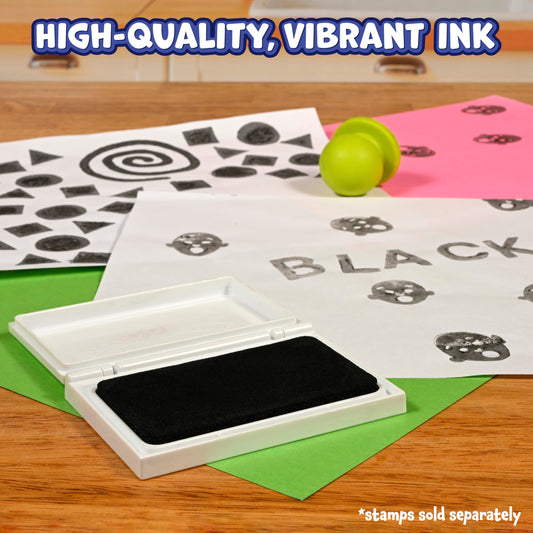 ready 2 learn washable stamp pad black - PT01
