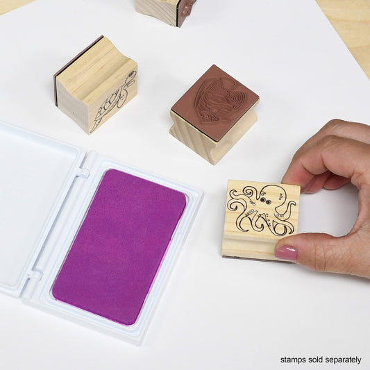 ready 2 learn washable stamp pad pink - PT01