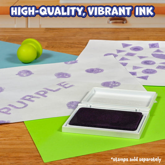 ready 2 learn washable stamp pad purple - PT01