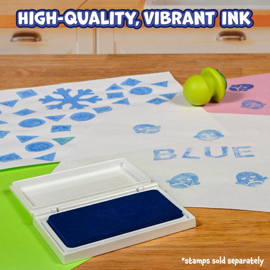 ready 2 learn washable stamp pad blue - PT01