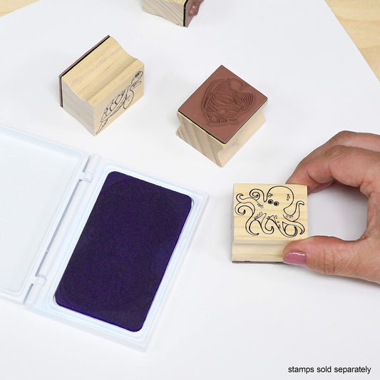 ready 2 learn scented stamp pad grape purple - PT01