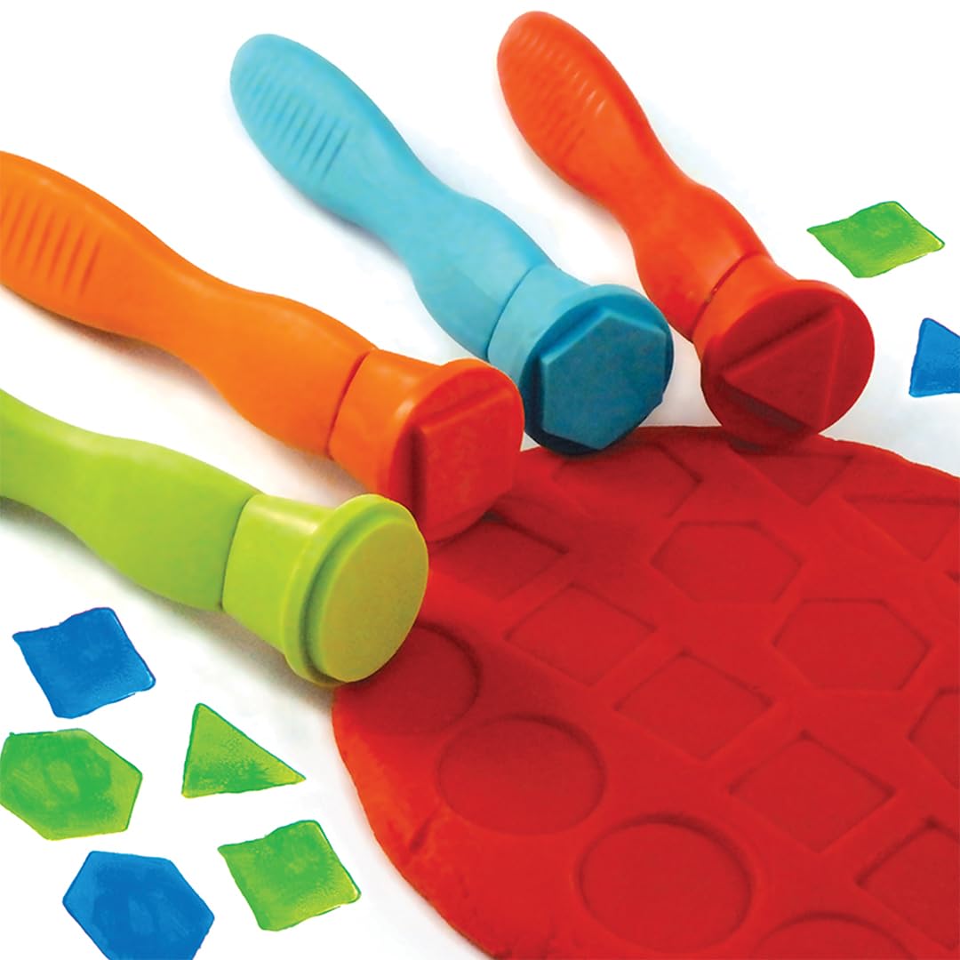 tri grip geometric stampers set of 4 - PT04