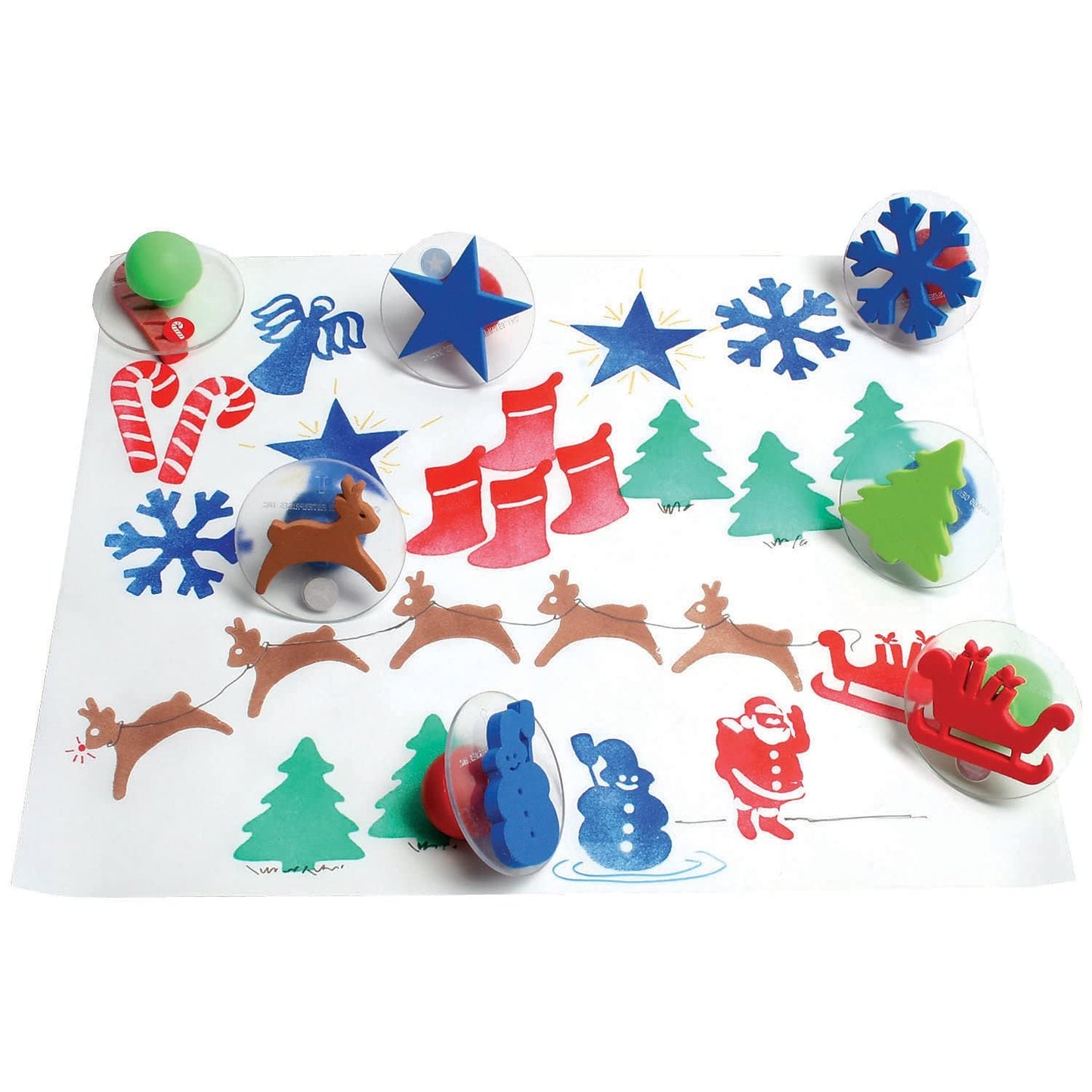 giant stampers christmas shapes set of 10 - PT03
