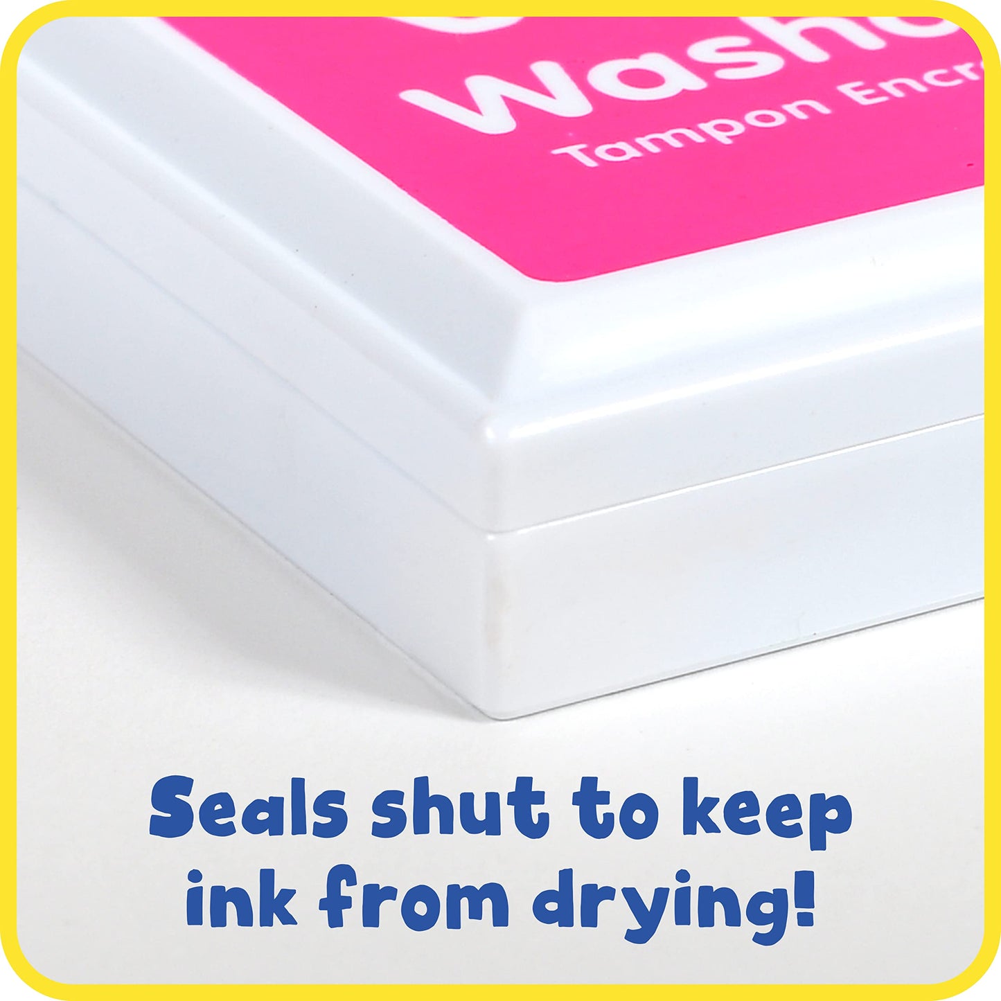 ready 2 learn washable stamp pad pink - PT07