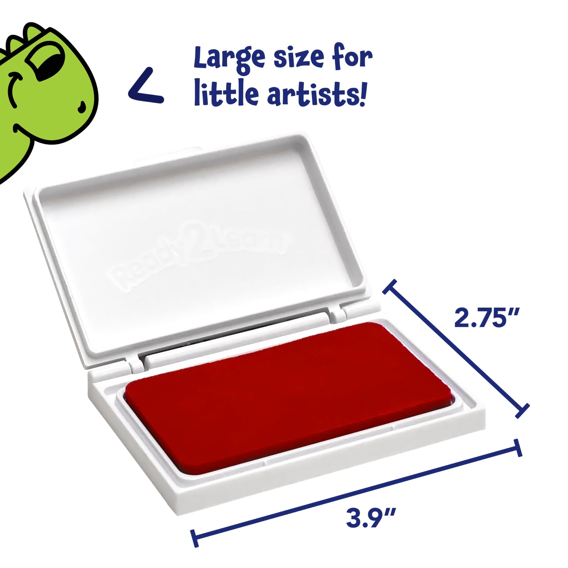 ready 2 learn washable stamp pad red - PT02