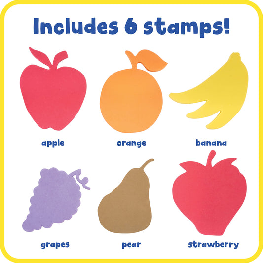 giant stampers fruit set of 6 - PT01