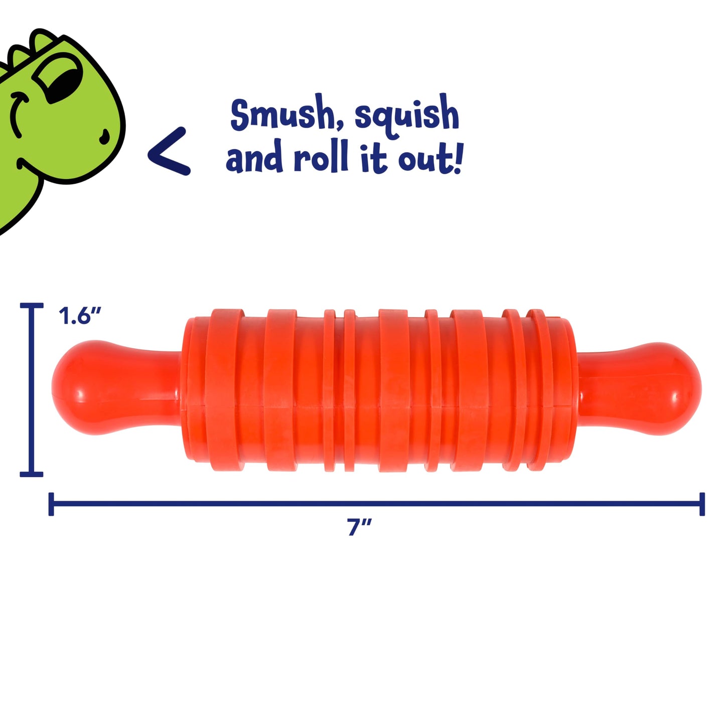 paint dough texture rollers set of 4 imagine - PT02