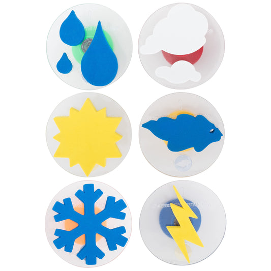 giant stampers weather patterns set of 6 - MAIN
