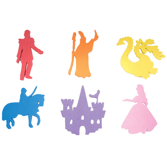 giant stampers fantasy characters set of 6 - PT01