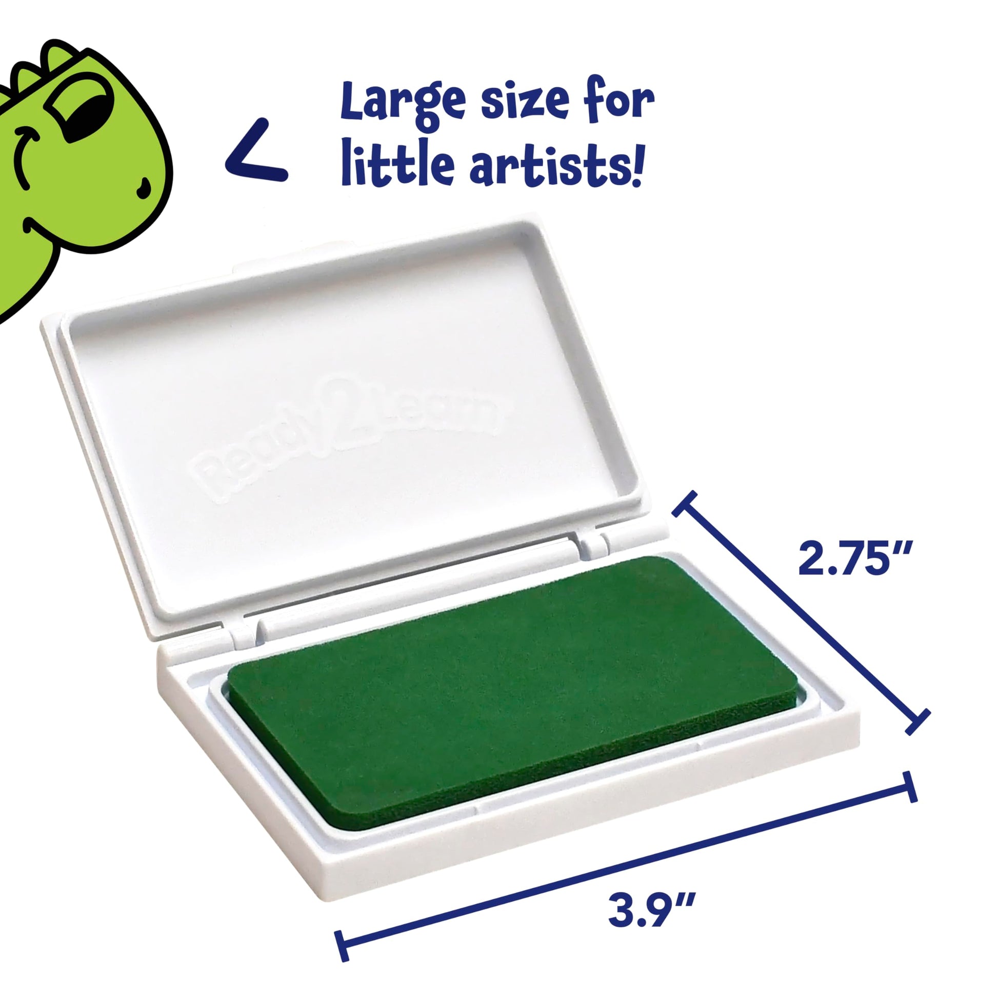 ready 2 learn washable stamp pad green - PT02
