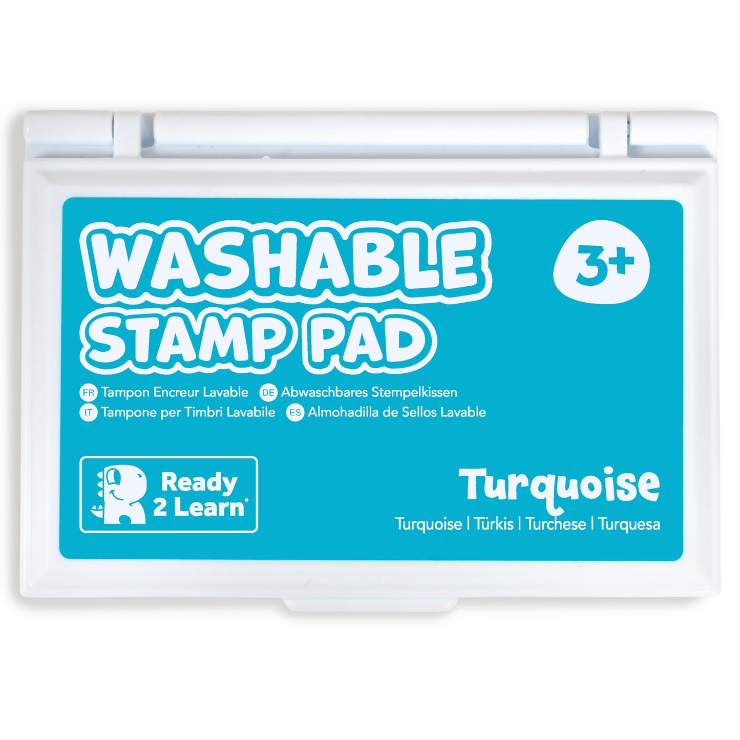 ready 2 learn washable stamp pad turquoise - MAIN