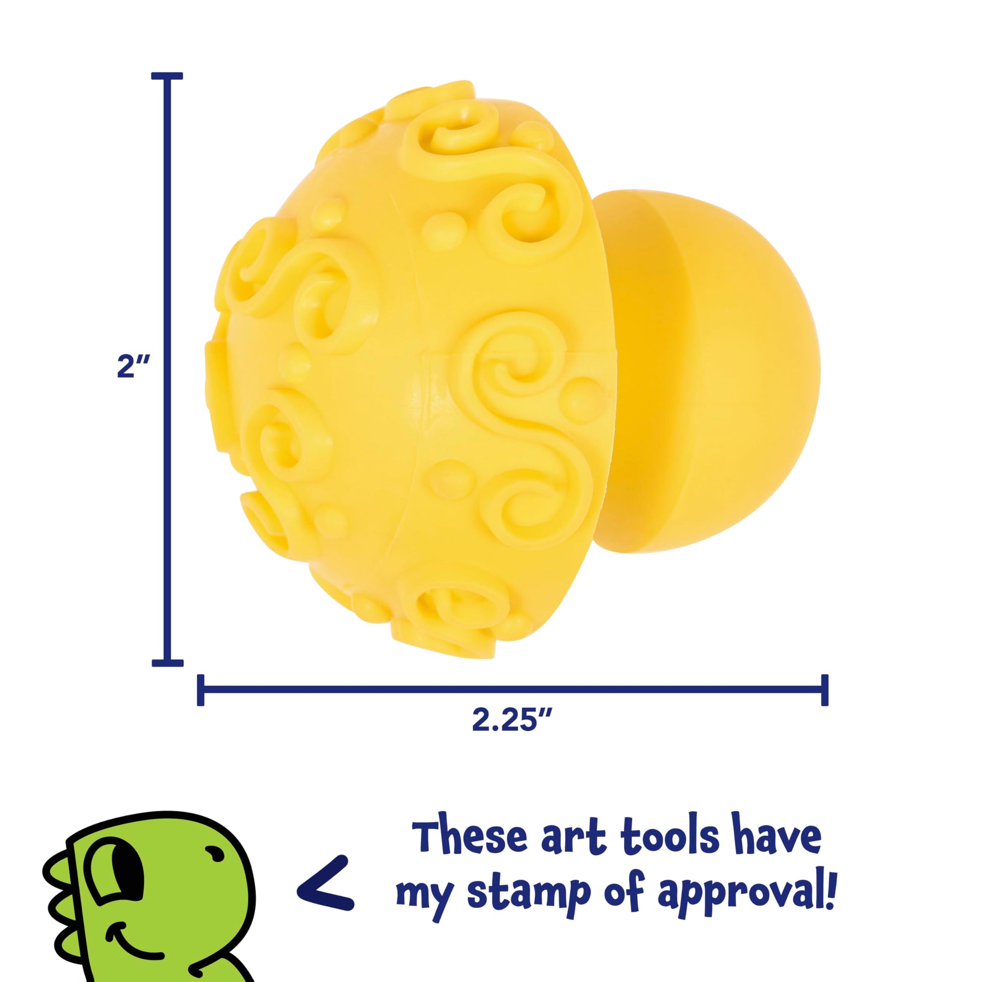 paint dough mushroom stampers set of 4 imagine - PT02