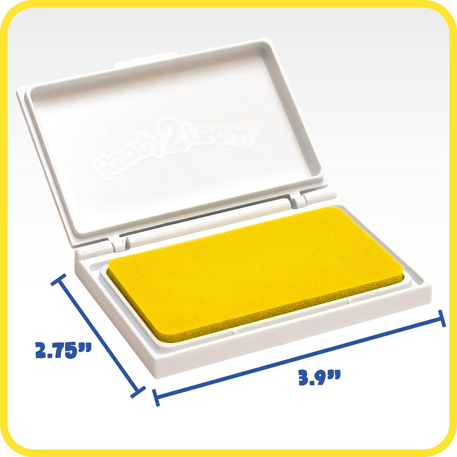 ready 2 learn washable stamp pad yellow - PT03
