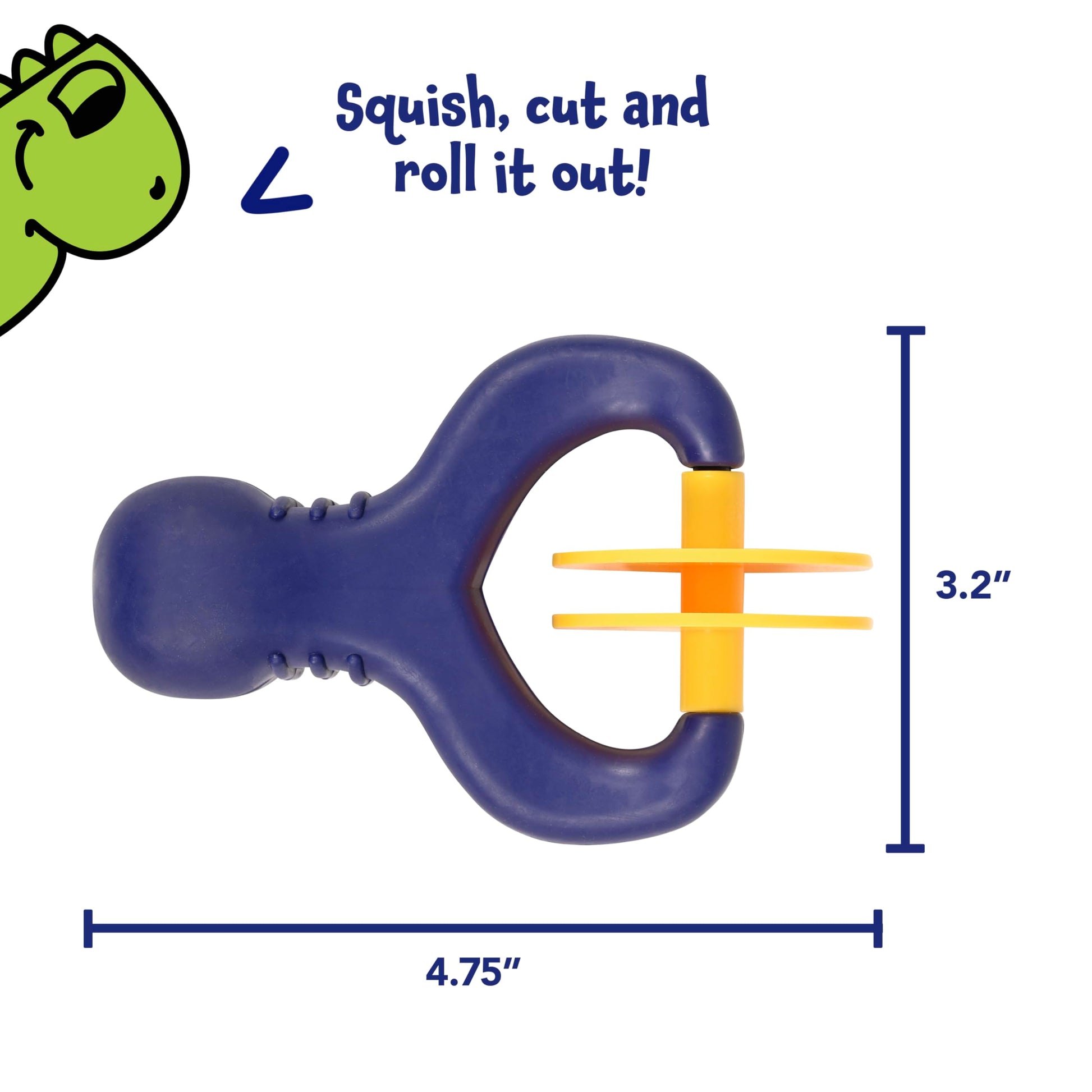chunky dough strip cutters set of 3 imagine - PT02