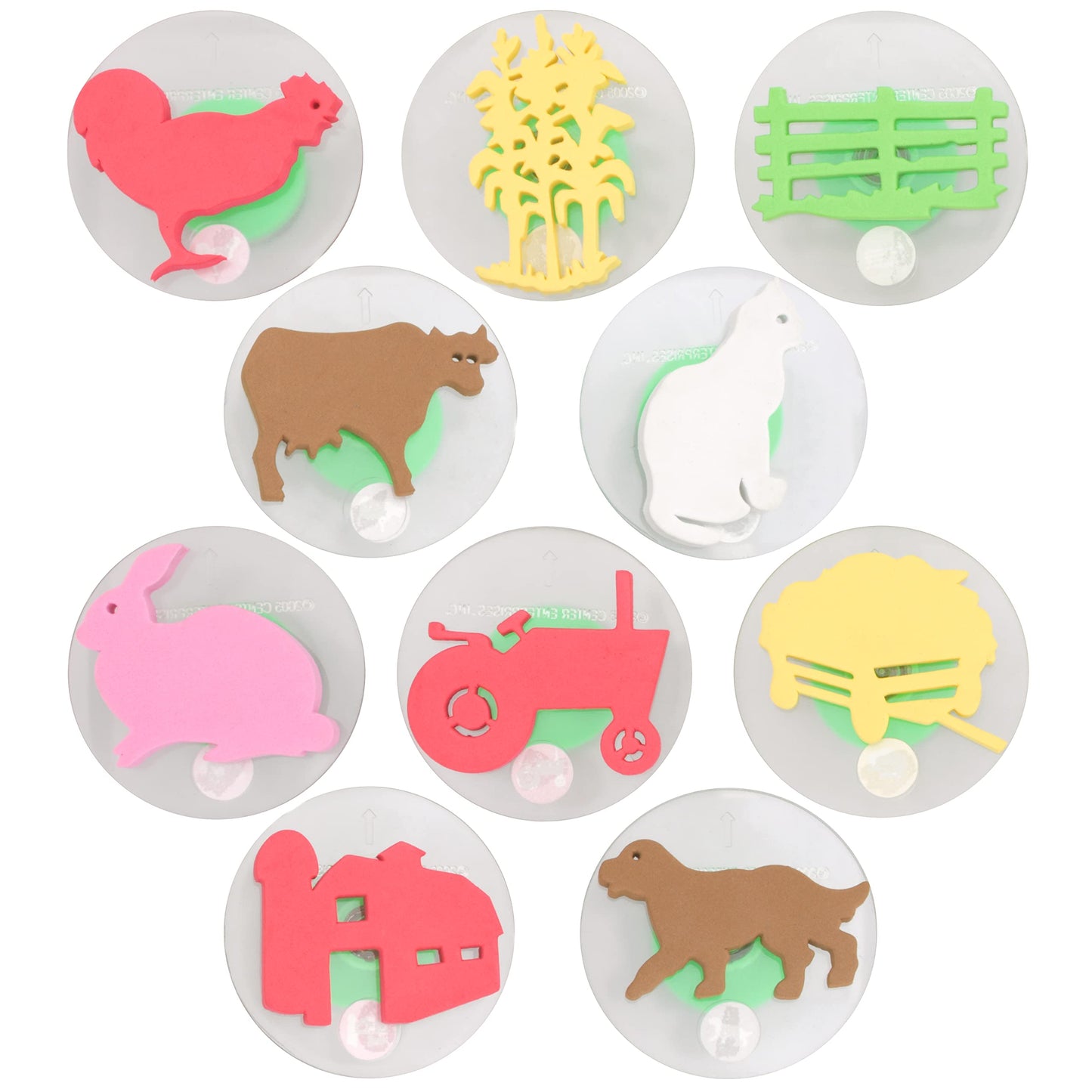 giant stampers farm adventure set of 10 - MAIN