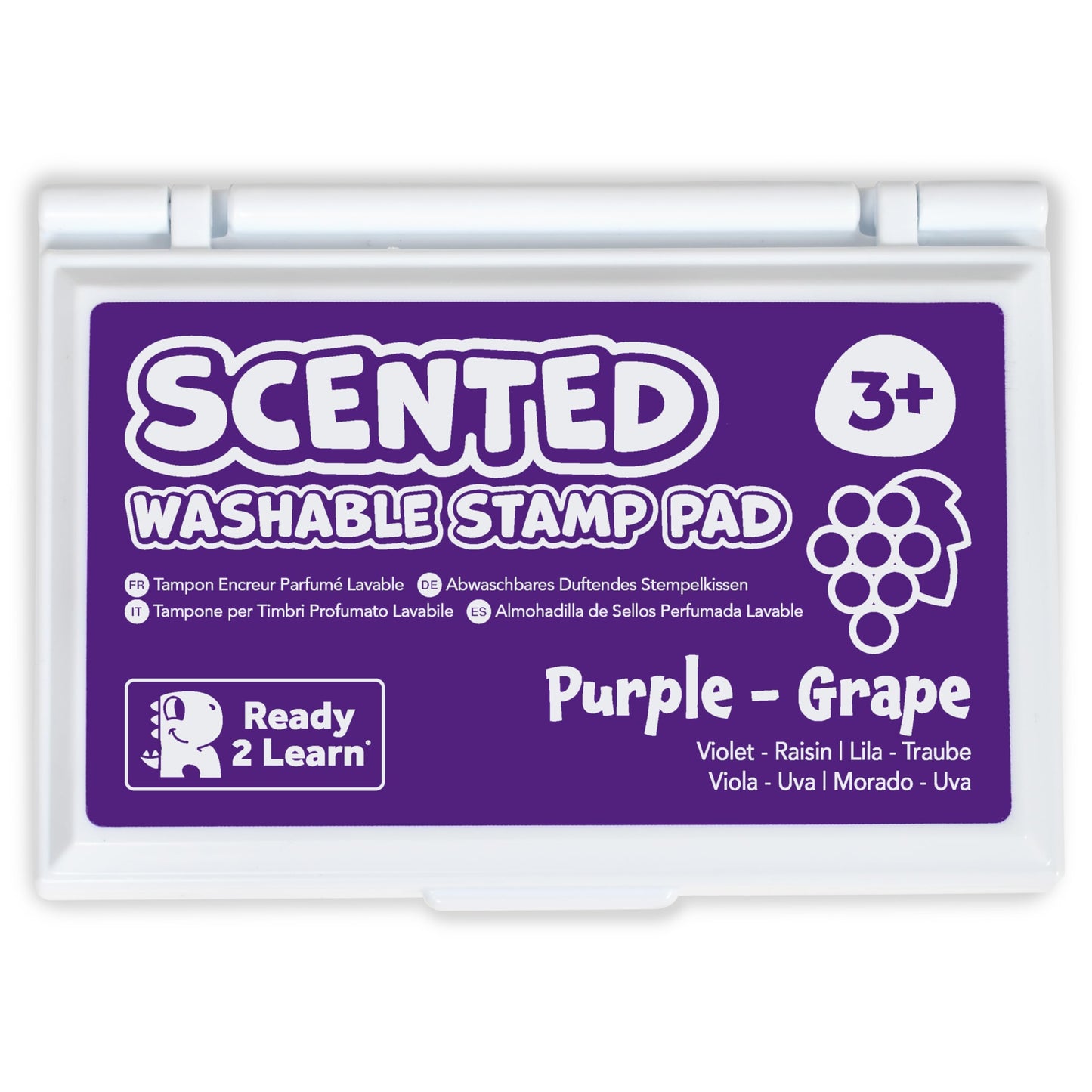 ready 2 learn scented stamp pad grape purple - MAIN