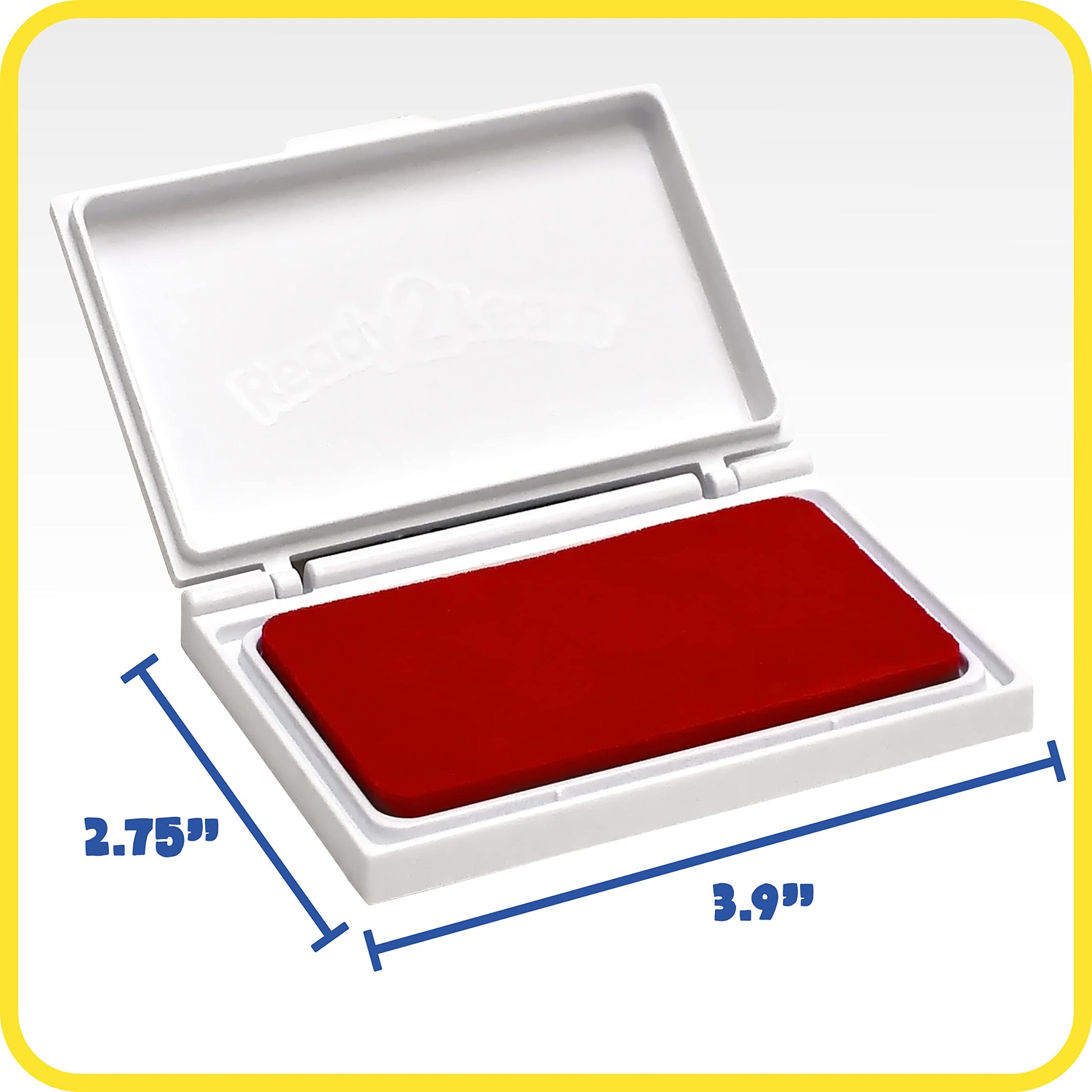ready 2 learn scented stamp pad strawberry red - PT02