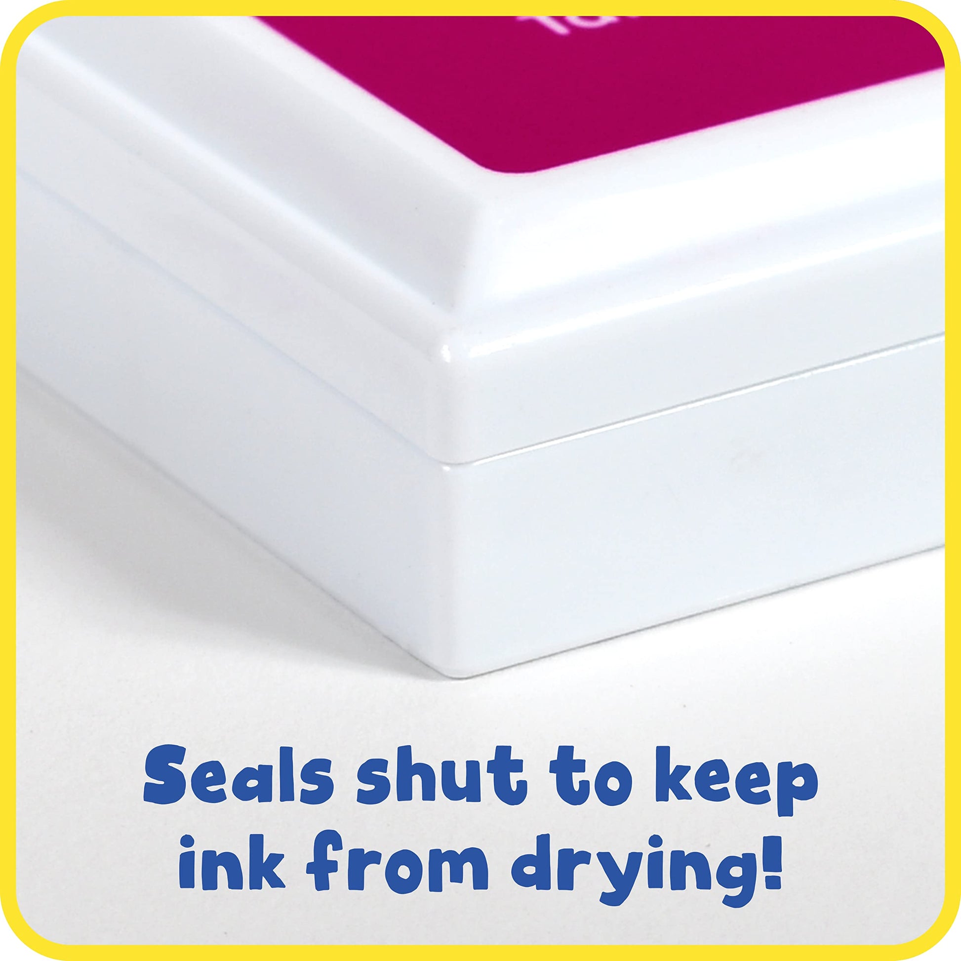 ready 2 learn scented stamp pad cherry dark red - PT06