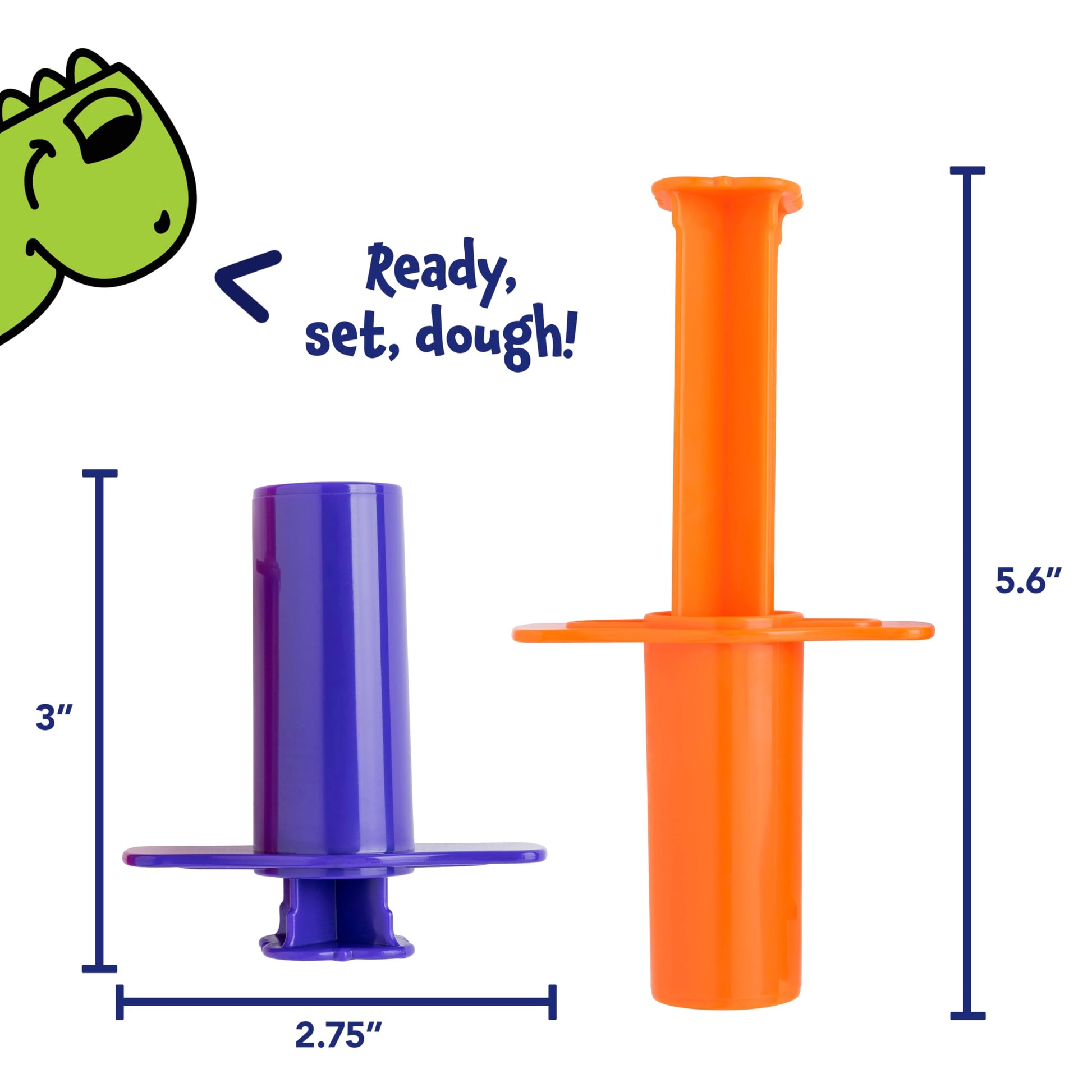 ready2learn dough extruders set of 6 - PT02