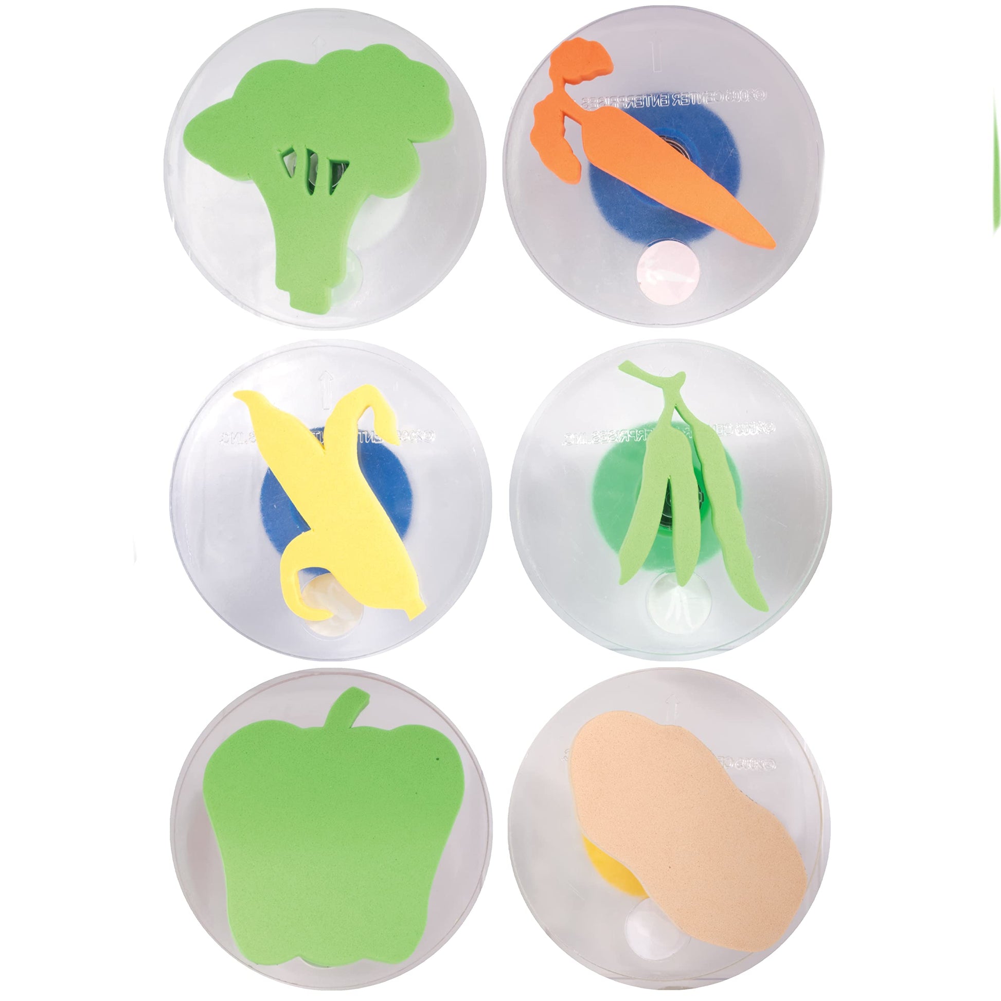 giant stampers vegetables set of 6 - MAIN