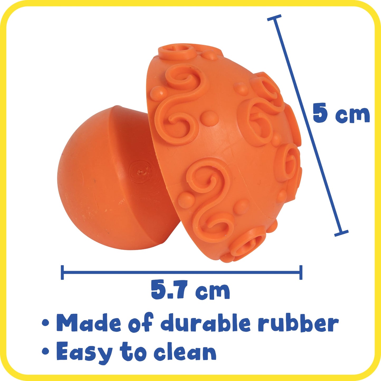 paint dough mushroom stampers set of 4 - PT04