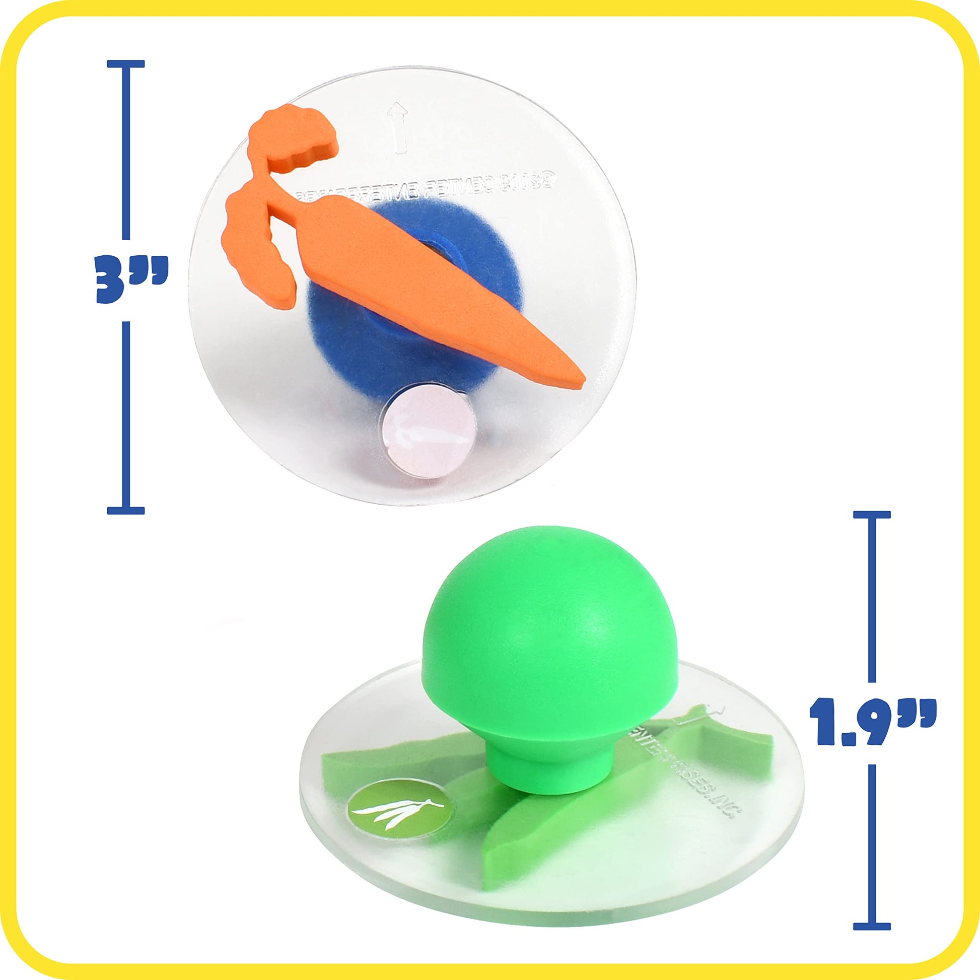giant stampers vegetables set of 6 - PT05