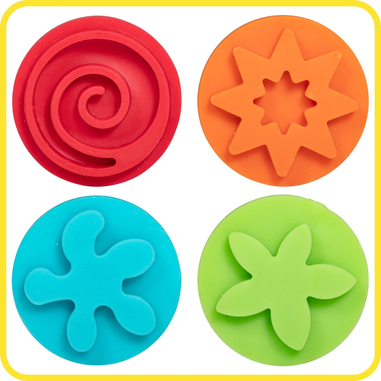 tri grip stampers patterns set of 4 - PT01