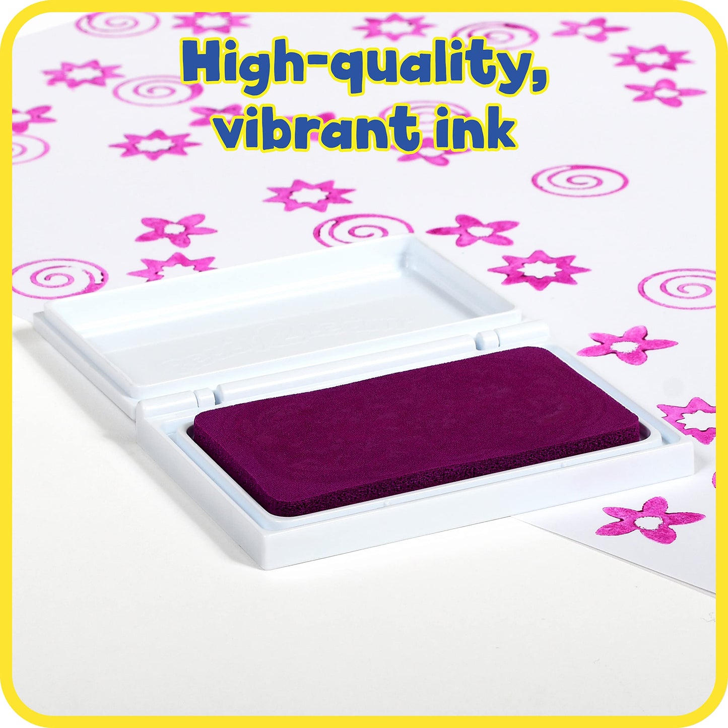ready 2 learn washable stamp pad pink - PT04