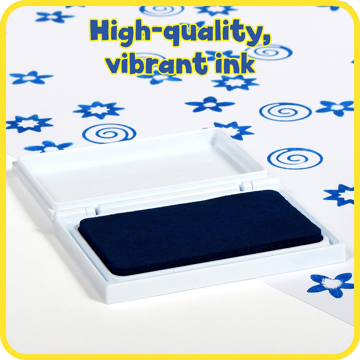 ready 2 learn scented stamp pad blueberry blue - PT03
