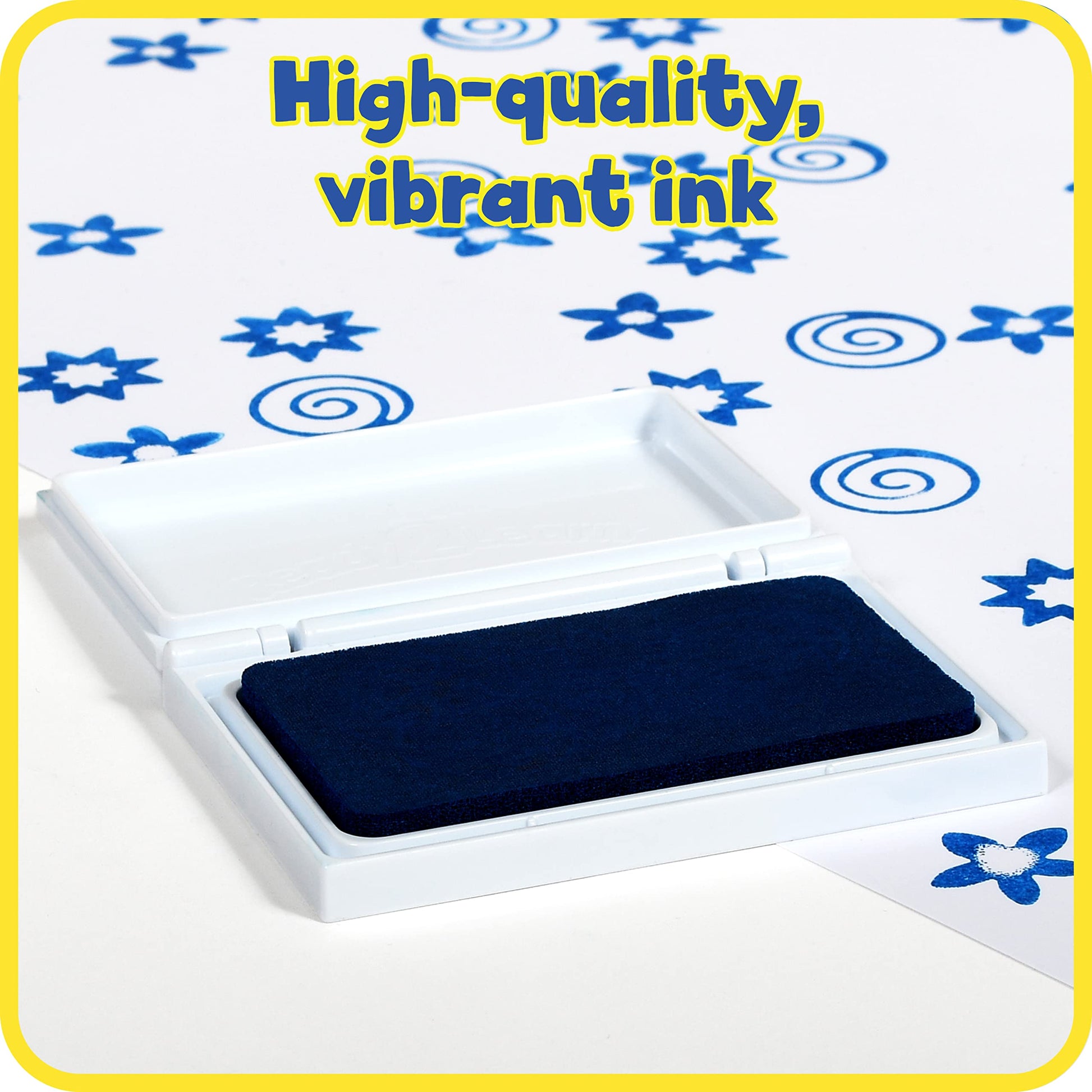 ready 2 learn scented stamp pad blueberry blue - PT03