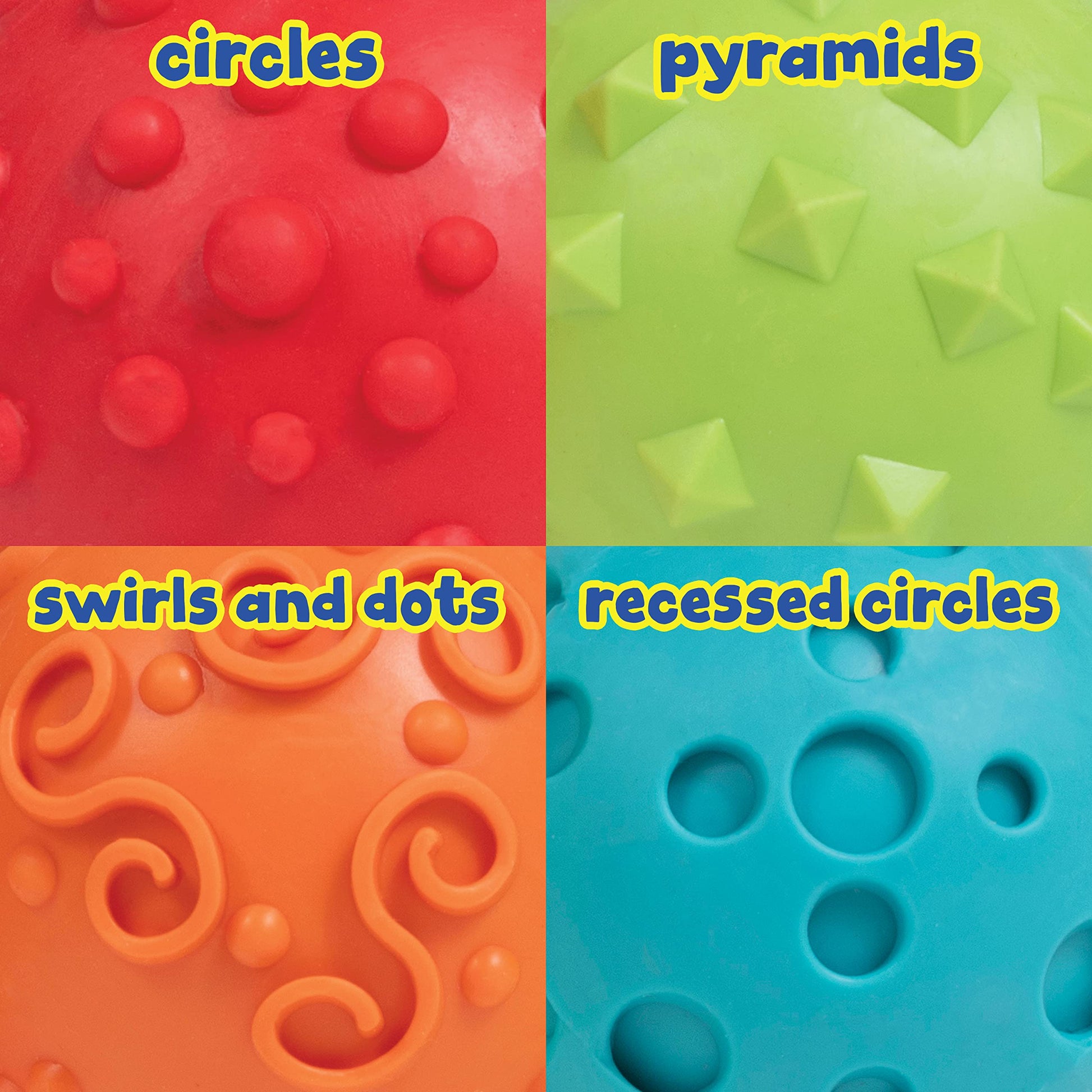 paint dough mushroom stampers set of 4 - PT01