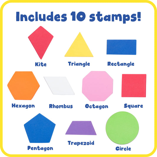 giant stampers geometric shapes filled in - PT01