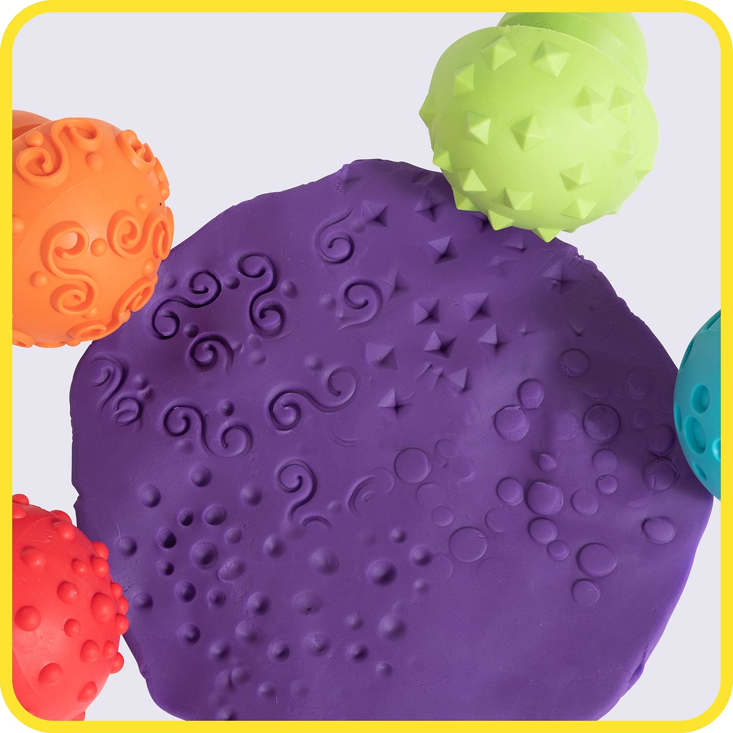 paint dough mushroom stampers set of 4 - PT03