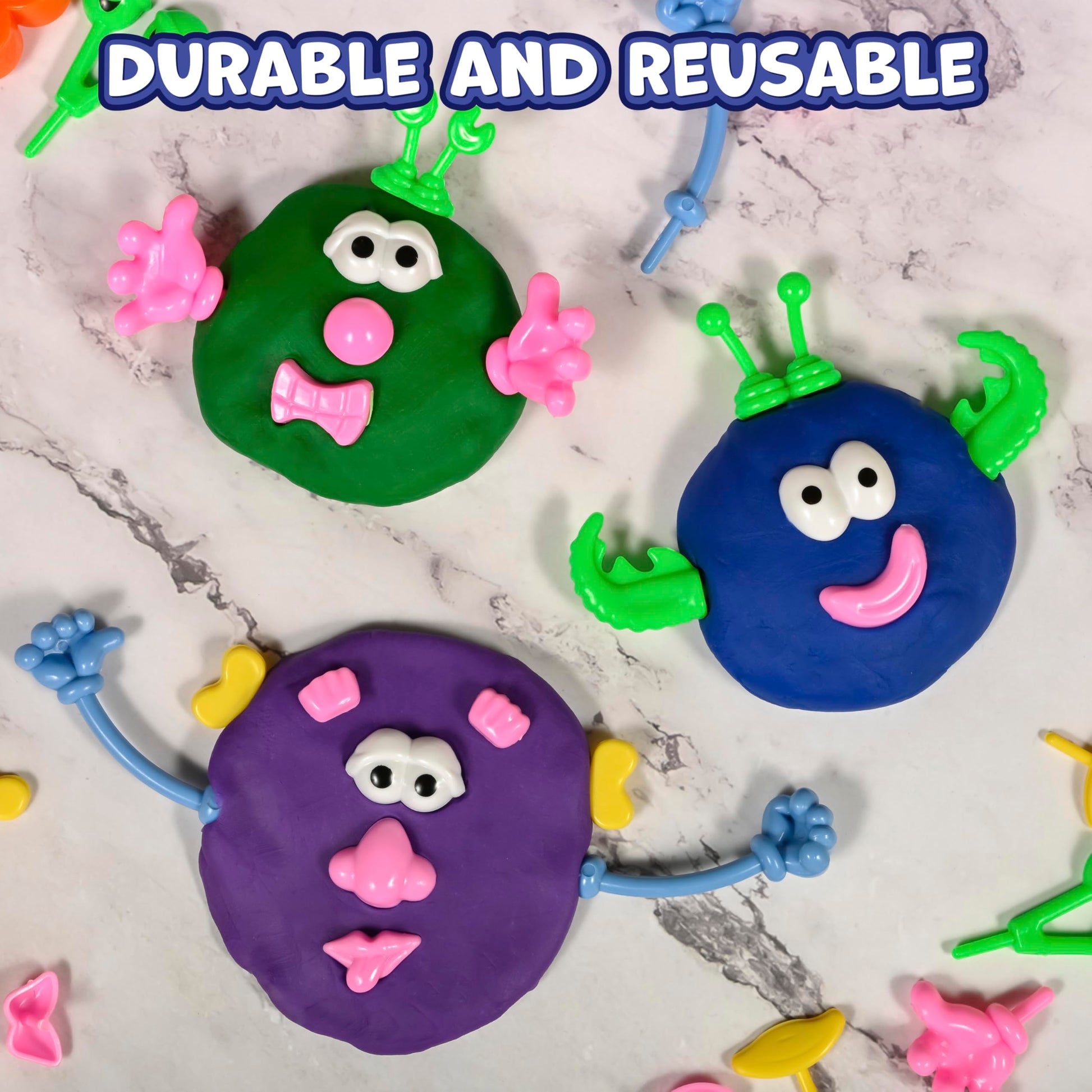 dough character accessories set of 52 - PT05
