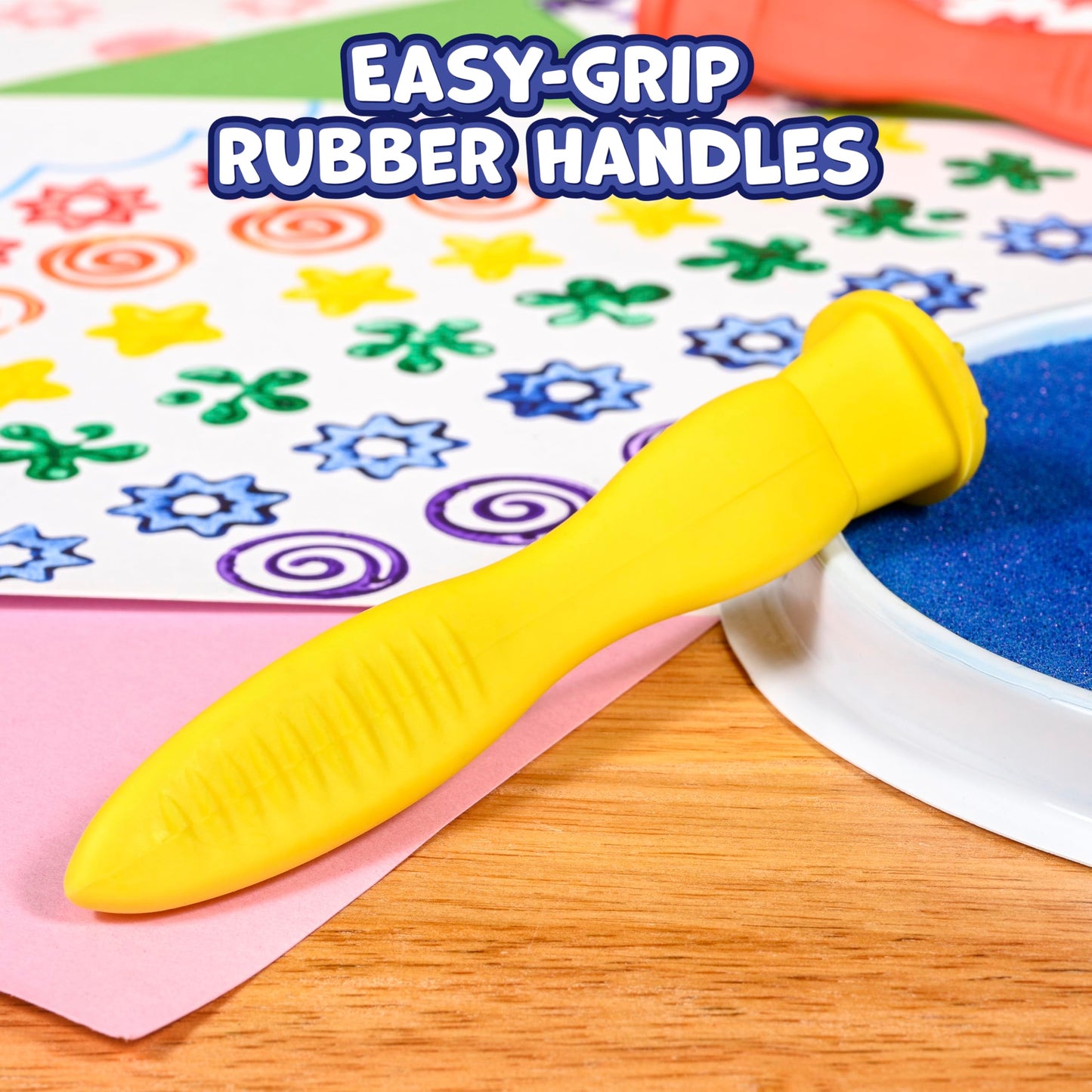 tri grip stampers patterns set of 4 imagine - PT05