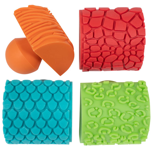 paint dough animal rockers set of 4 - MAIN