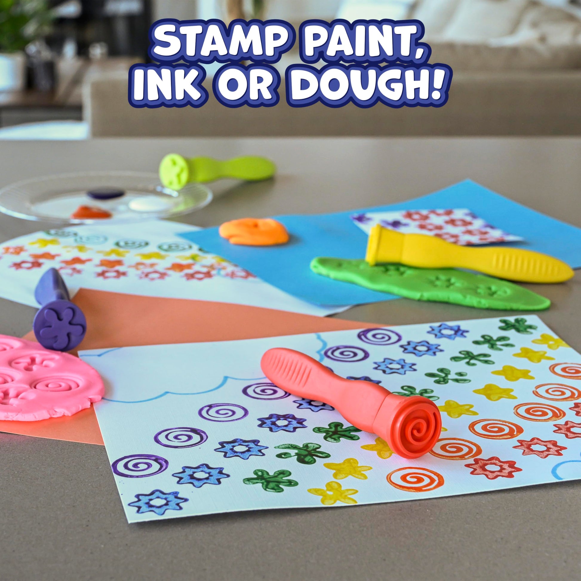tri grip stampers patterns set of 4 imagine - PT01