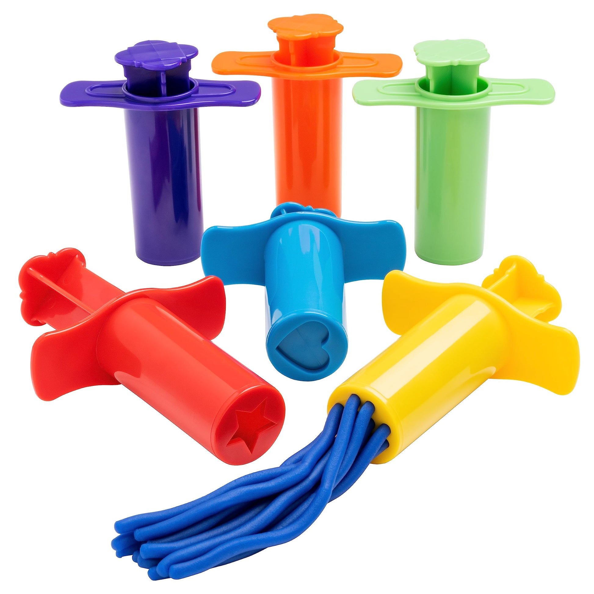 ready2learn dough extruders set of 6 - MAIN