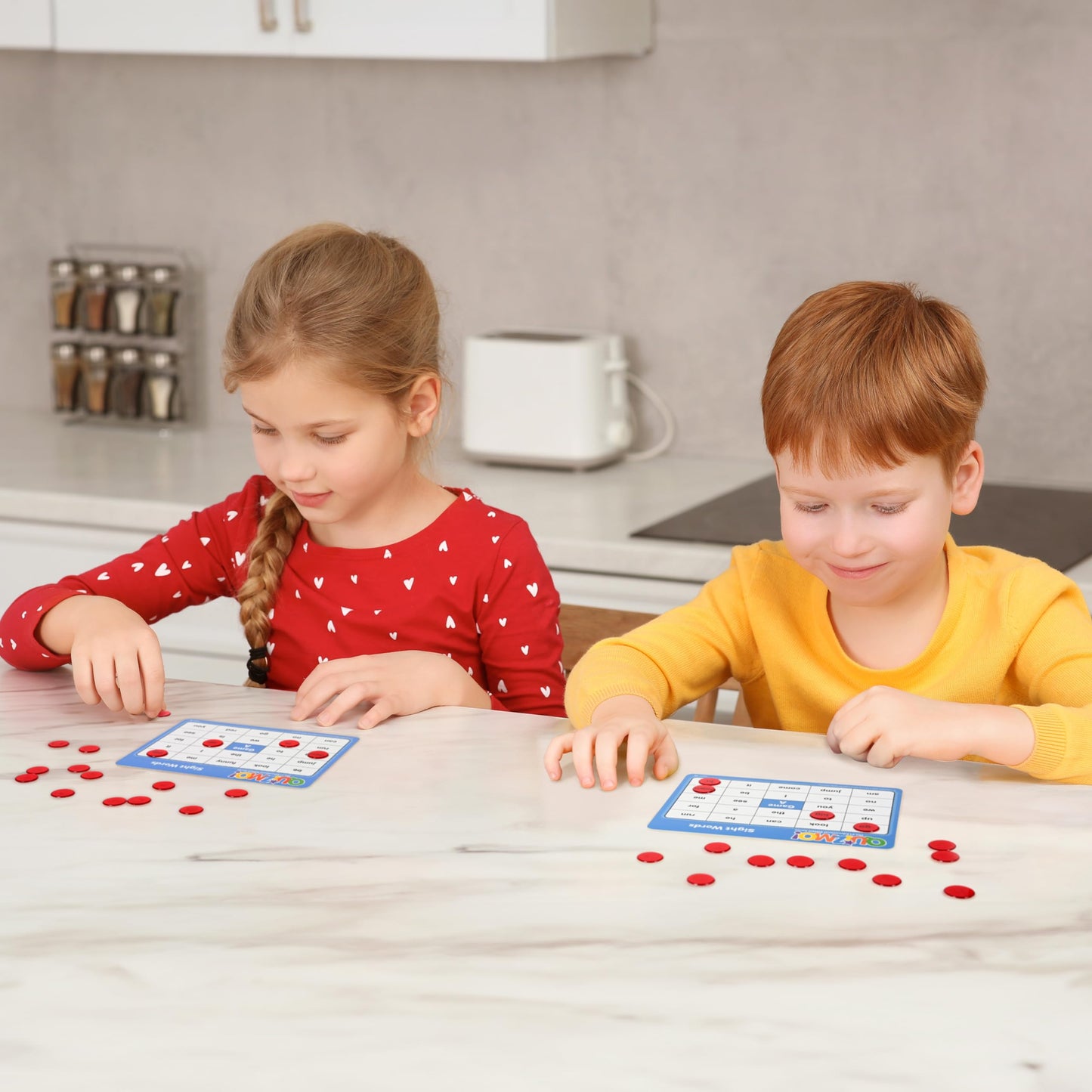 QUIZMO® Sight Words Set 1 – Reading Bingo Game - image 2