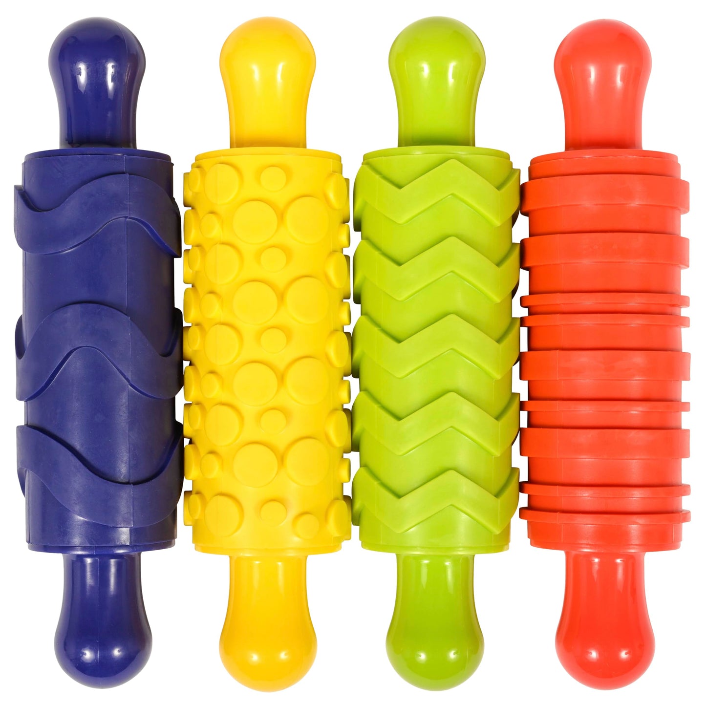 paint dough texture rollers set of 4 imagine - MAIN
