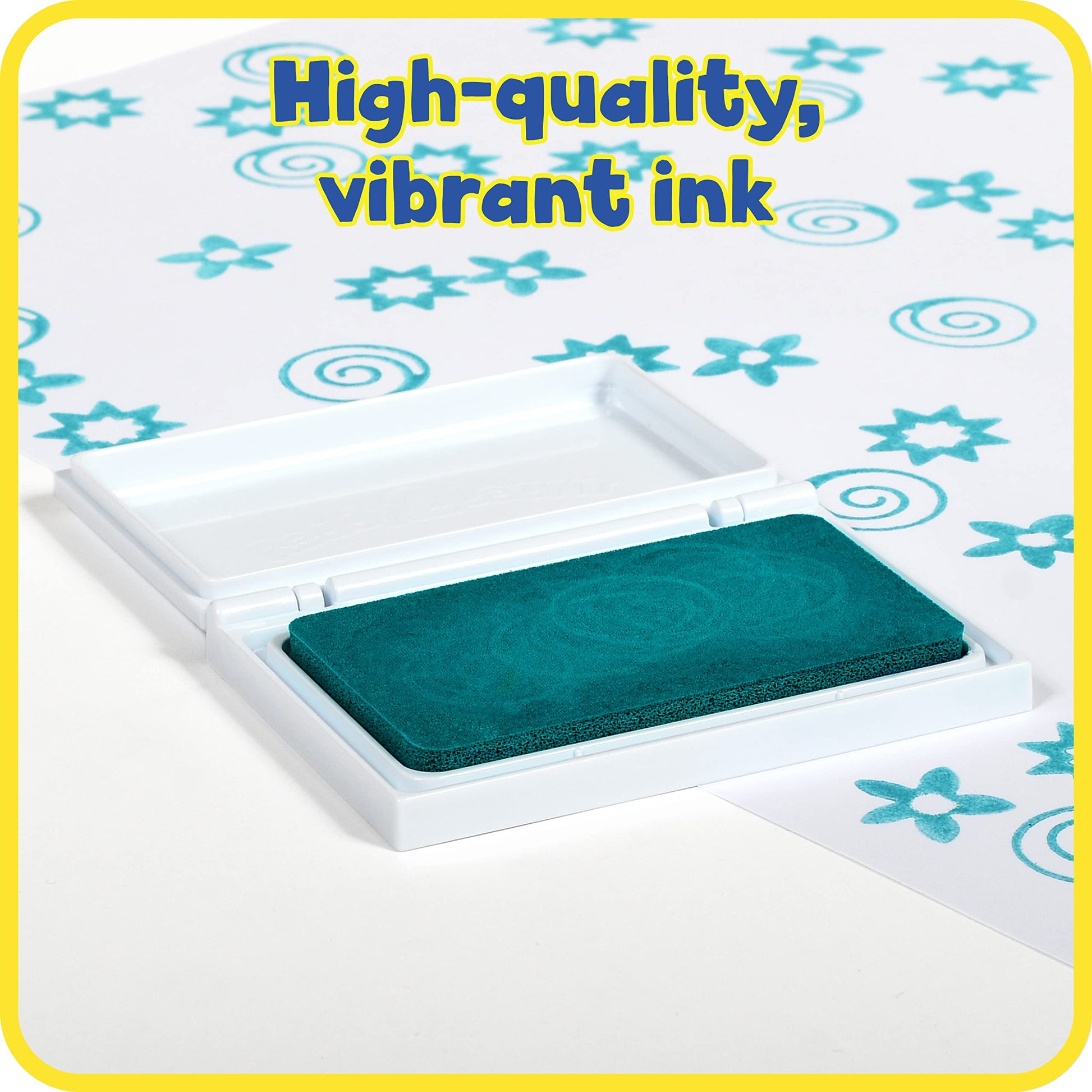 ready 2 learn washable stamp pad turquoise - PT04