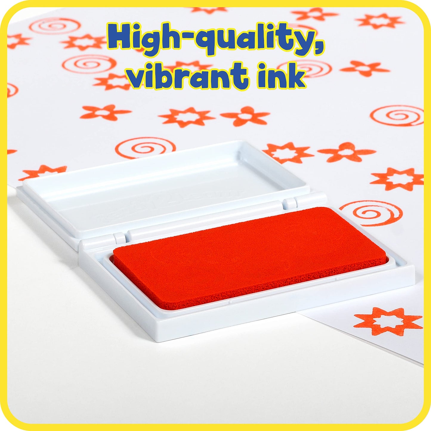ready 2 learn washable stamp pad orange - PT04